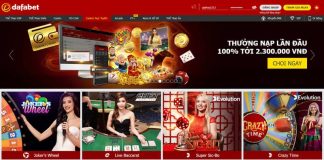 Trang web chơi casino online Dafabet